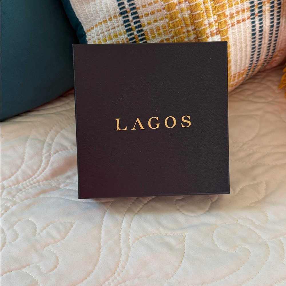 LAGOS Gift Box with tarnish cloth and pouch